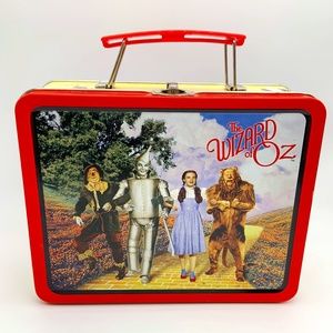 Vintage The Wizard of Oz Retro Tin/Metal Collectible Lunch Box 1998